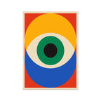 Bauhaus Art Print - Red Eye