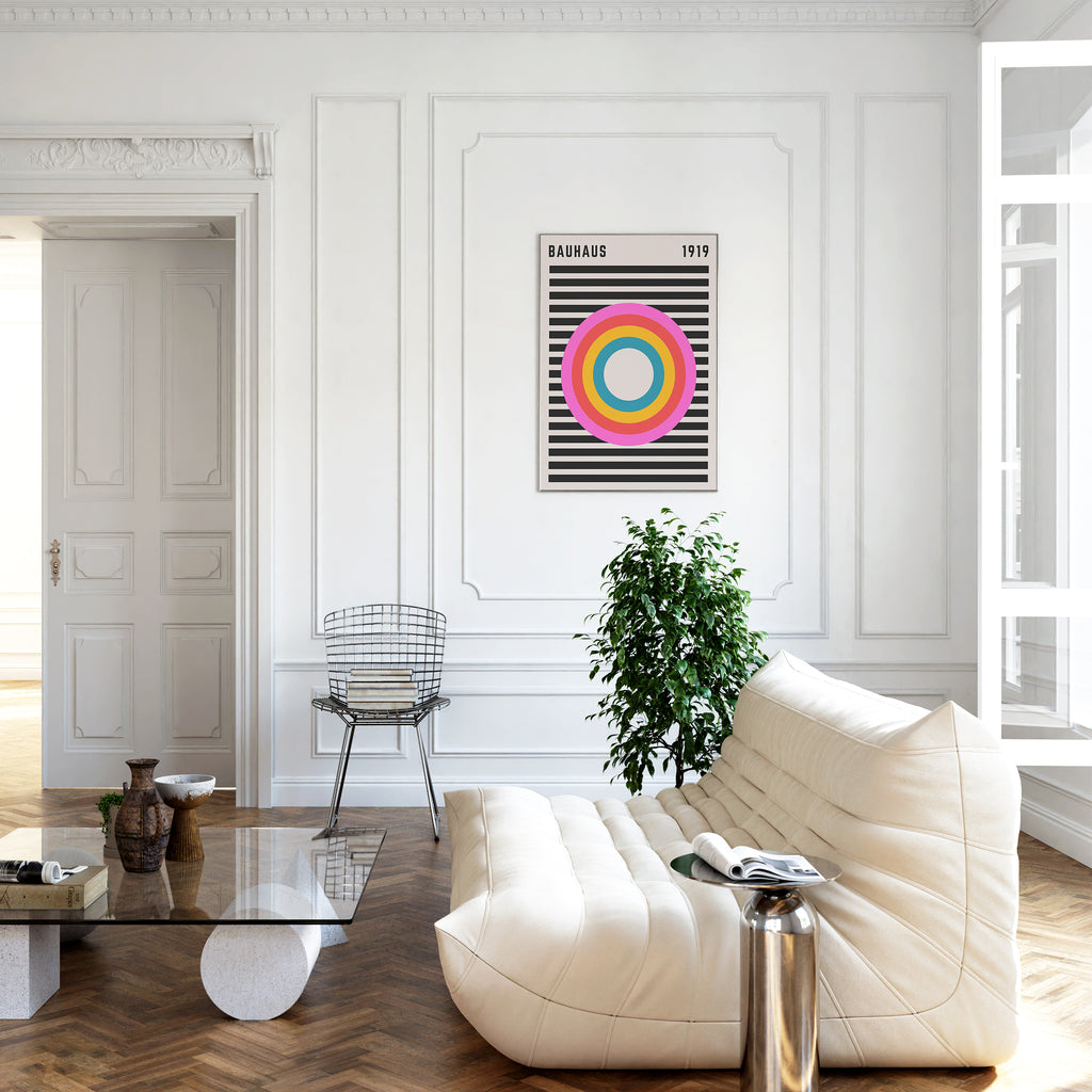 love frankie bauhaus stripes print