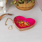 Bird Heart-Shaped Trinket Dish