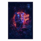 Easy Tiger Art Print - Framing Options Available