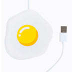 Eggcellent Cup Warmer. Fried Egg Cup warmer, usb powered