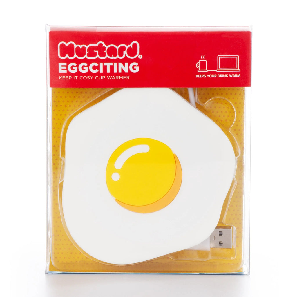 Eggcellent Cup Warmer. Fried Egg Cup warmer, usb powered
