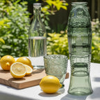 Fish Stacking Glass Tumblers - Set of 4