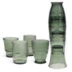 Fish Stacking Glass Tumblers - Set of 4