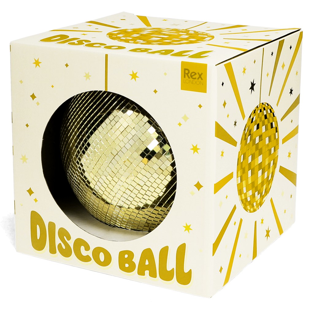 Gold Disco Balls - 3 sizes Available