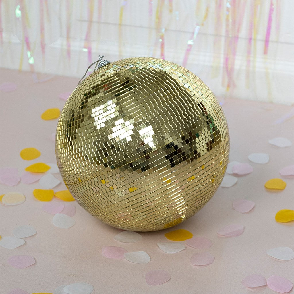 Gold Disco Balls - 3 sizes Available