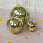 Gold Disco Balls - 3 sizes Available