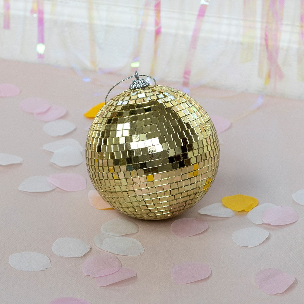 Gold Disco Balls - 3 sizes Available