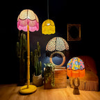 Introducing the Vintage-Inspired Soft Shade Collection from Love Frankie — handmade in the UK, dripping in fringe, velvet, and personality. From bold leopard prints to natural hessian textures, each tasselled lampshade is a true statement piece. Perfect as a ceiling pendant or table lamp, these fringed soft shades bring retro glamour to modern homes.