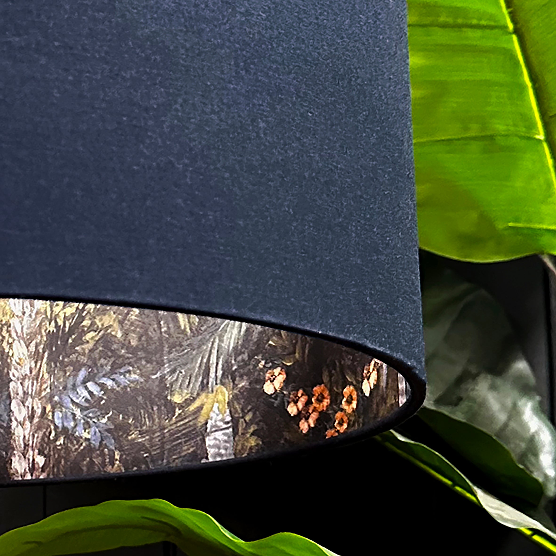 love frankie flight of the cranes silhouette lampshade in deep space