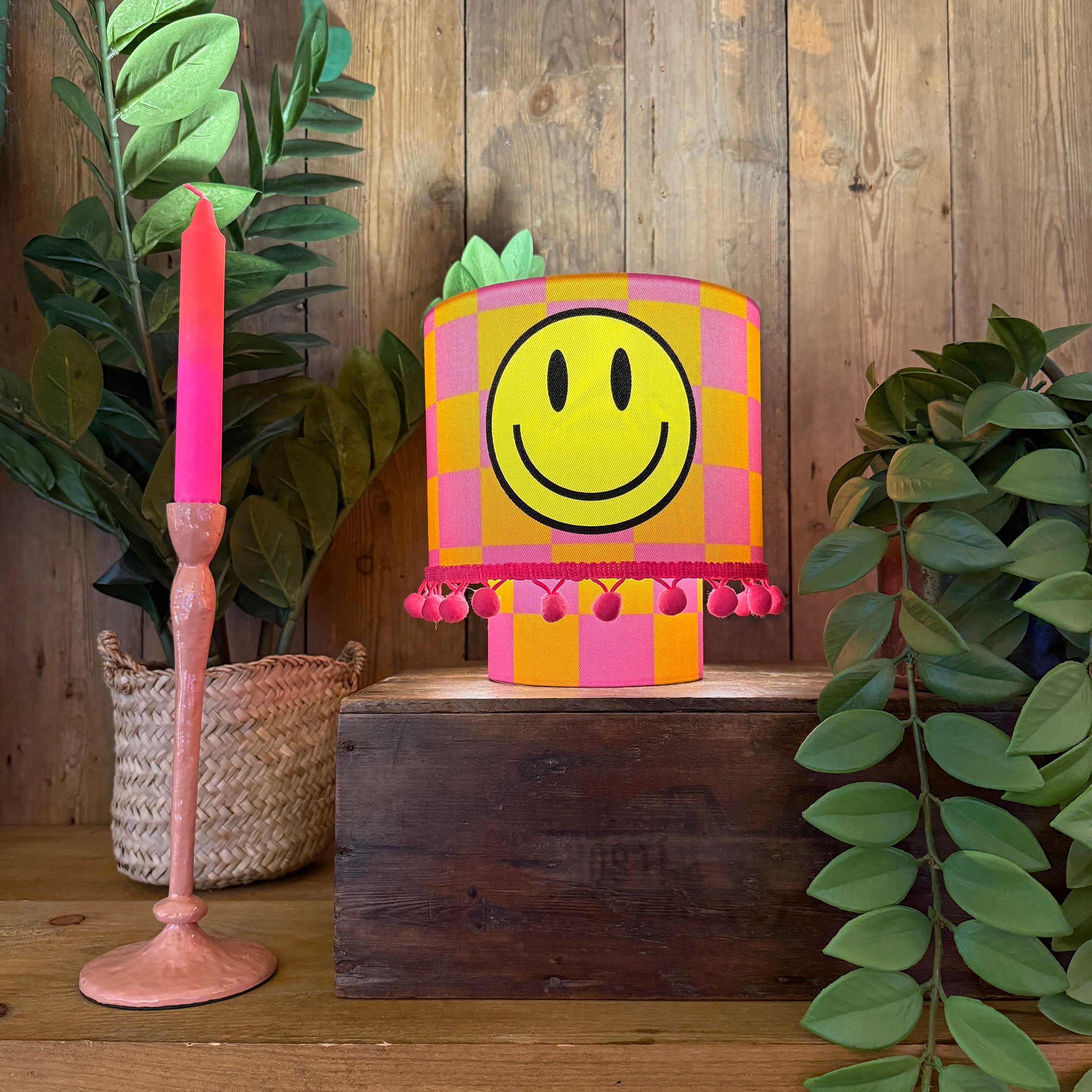 Checkmate Smiley Glow Lamps in Tutti Frutti