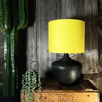 Carbon Deadly Night Shade Silhouette Shade in Acid Yellow - 12" x 10" Light Off