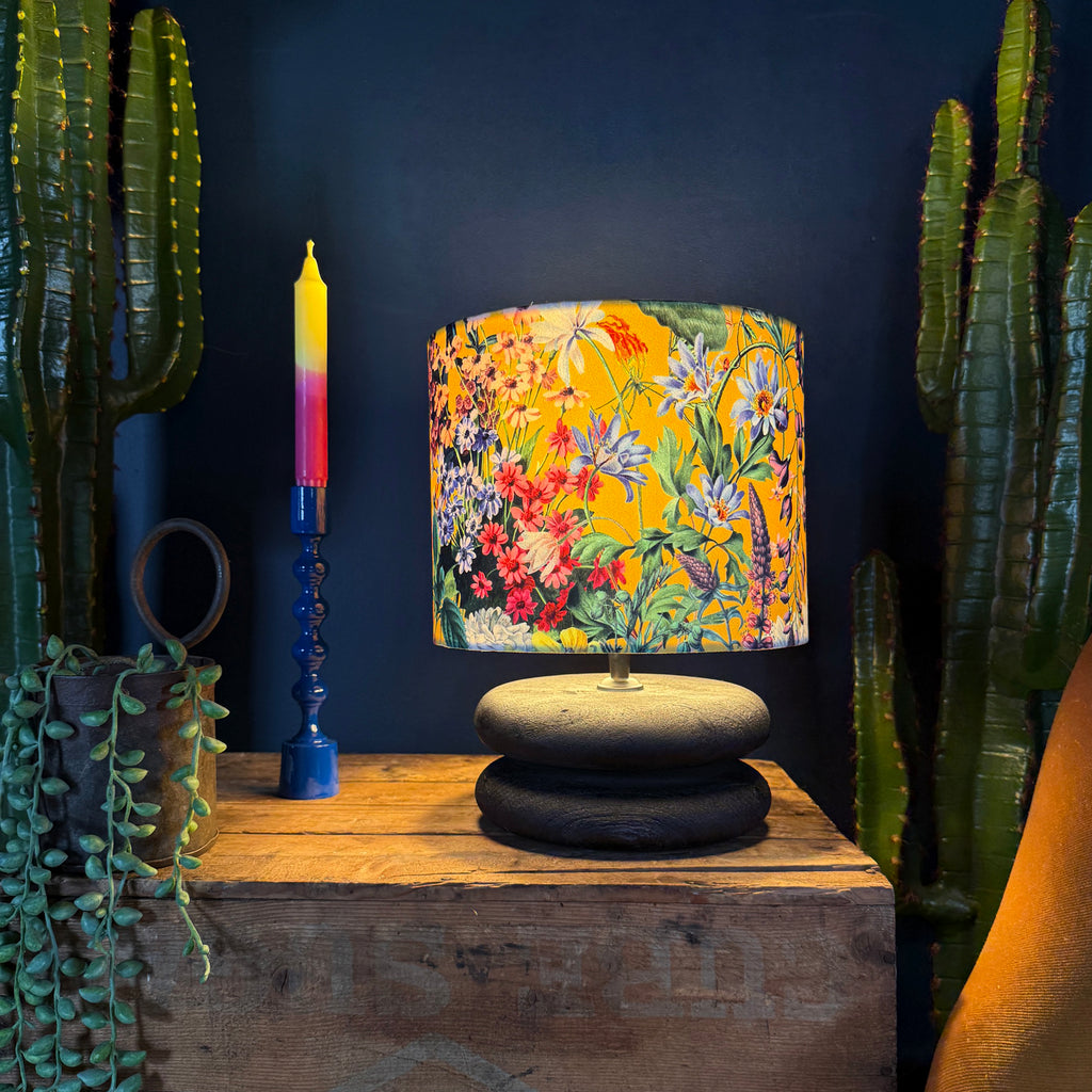 Balance Table Lamp In Ebony