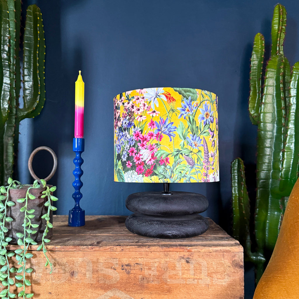 Balance Table Lamp In Ebony