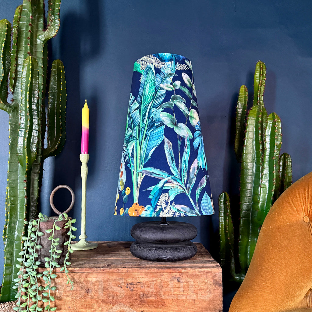 Balance Table Lamp In Ebony