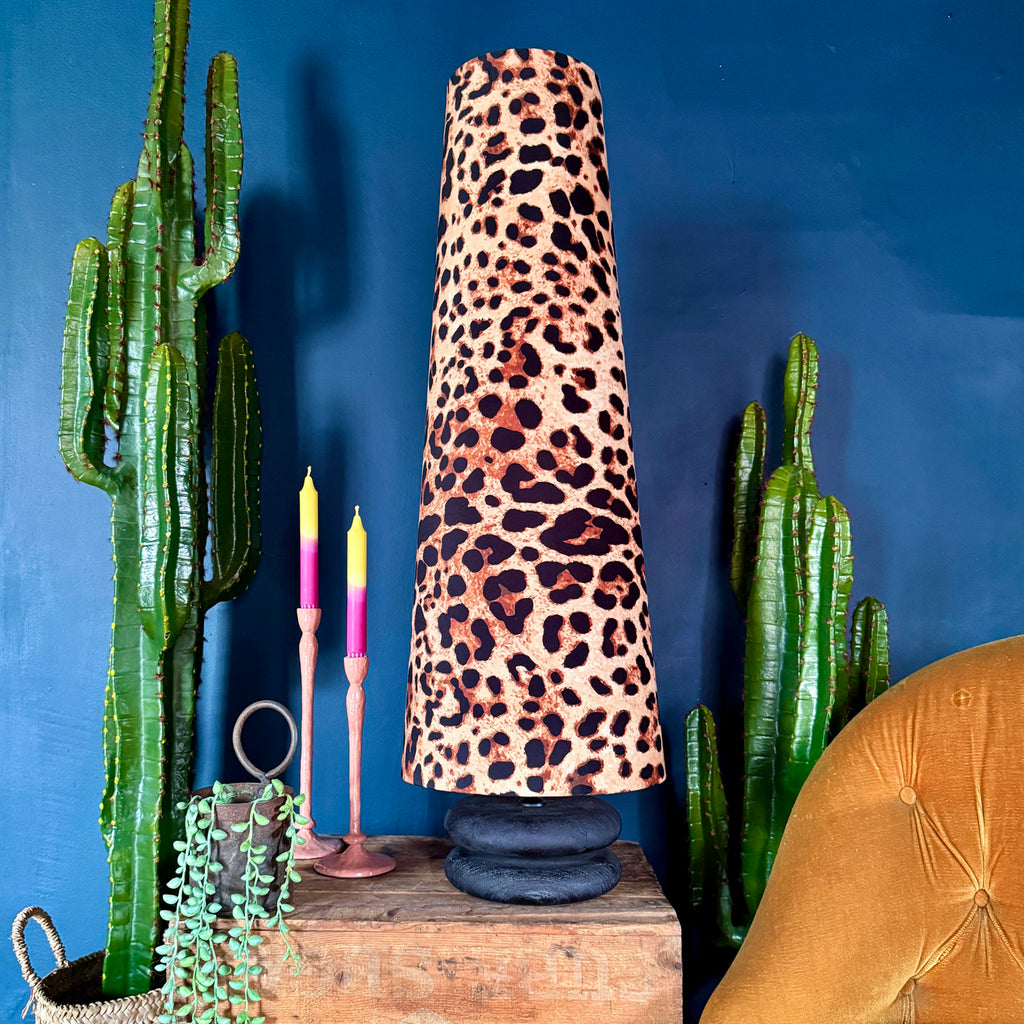 Balance Table Lamp In Ebony