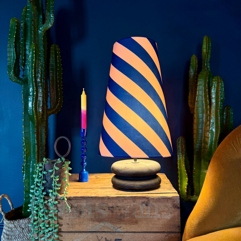 Balance Table Lamp In Ebony