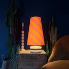 Balance Table Lamp In Oak