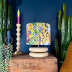 Balance Table Lamp In Oak