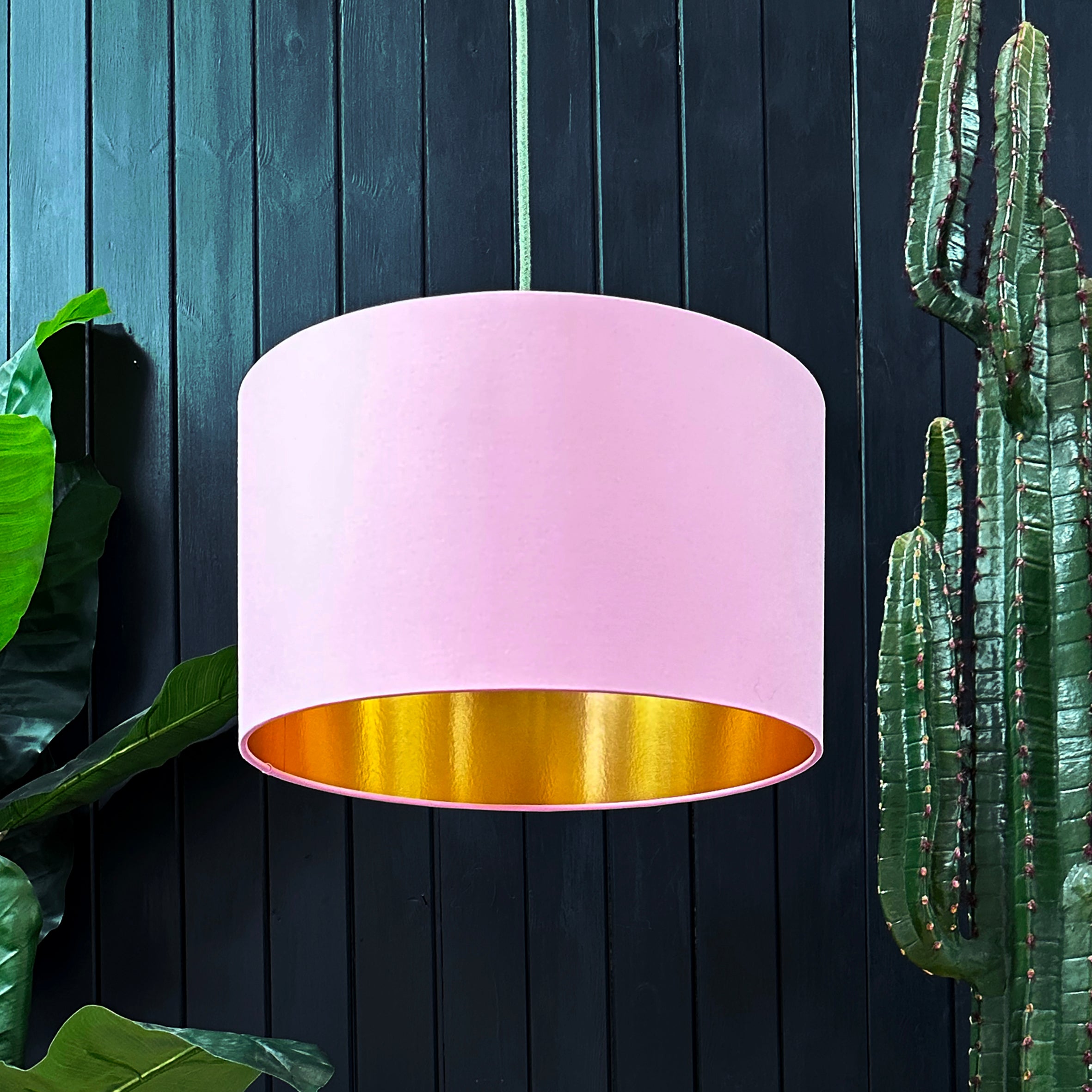 love frankie peach cotton and gold lining