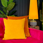 Love Frankie sunset. velvet cone lampshade