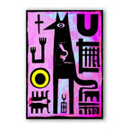 love frankie chaos and wisdom coyote art print