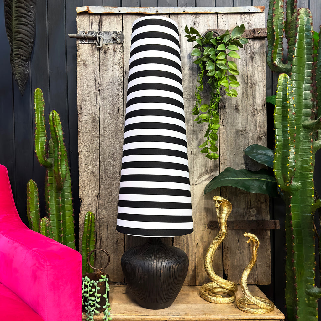 love frankie cone lampshade in circus stripes