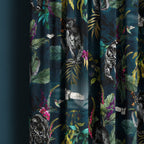 Love Frankie Fabric - Twilight Deadly Night Shade. Dark Blue