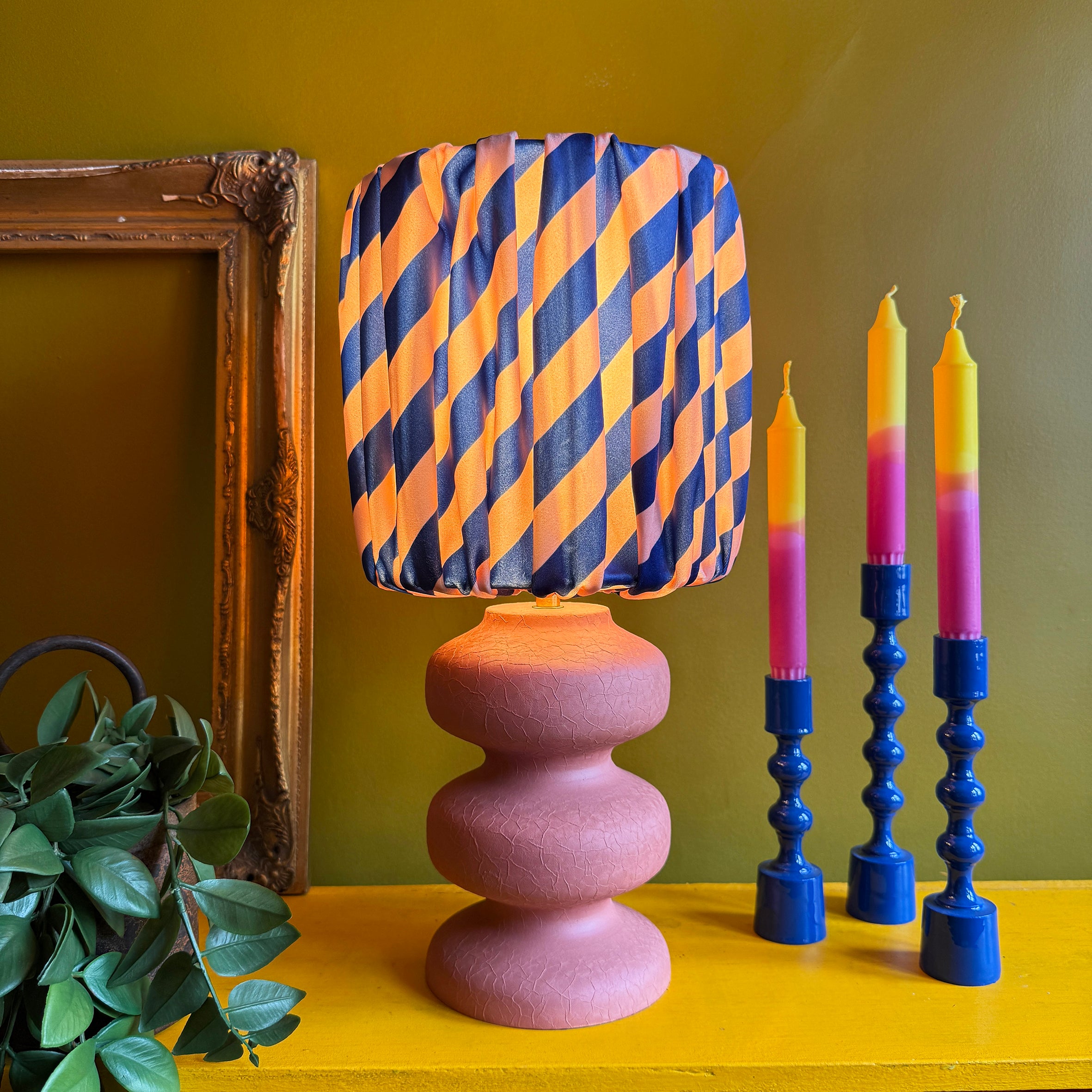 Candy Twist Gathered Shades - Peach Fuzz