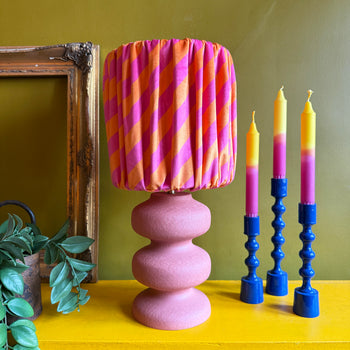 Patterned Velvet Lampshades