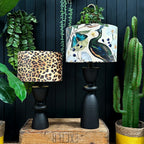 love frankie black hammered lamp base