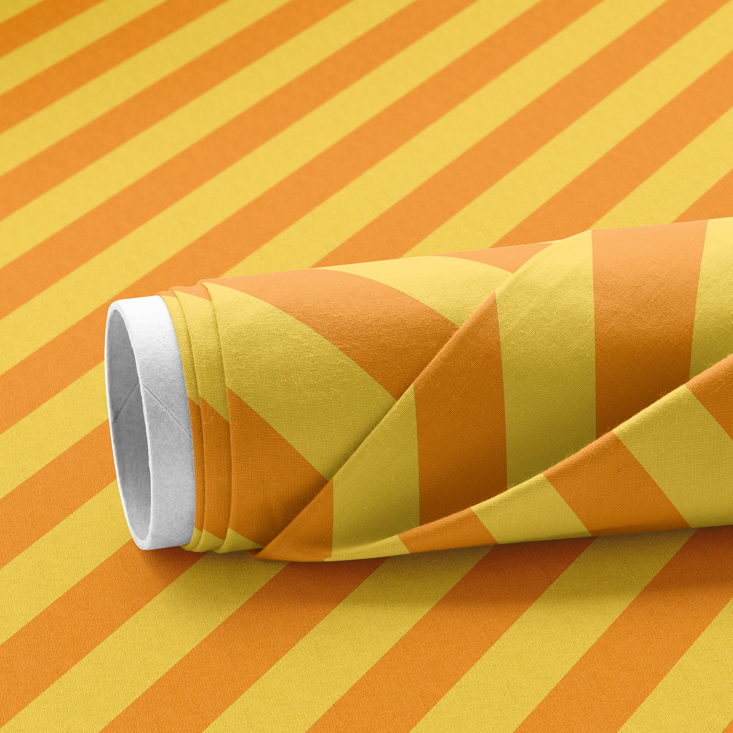 Love Frankie Fabric - Helter Skelter Marmalade. Lemon & Clementine