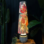 Love Frankie ice jungle velvet lampshade cone