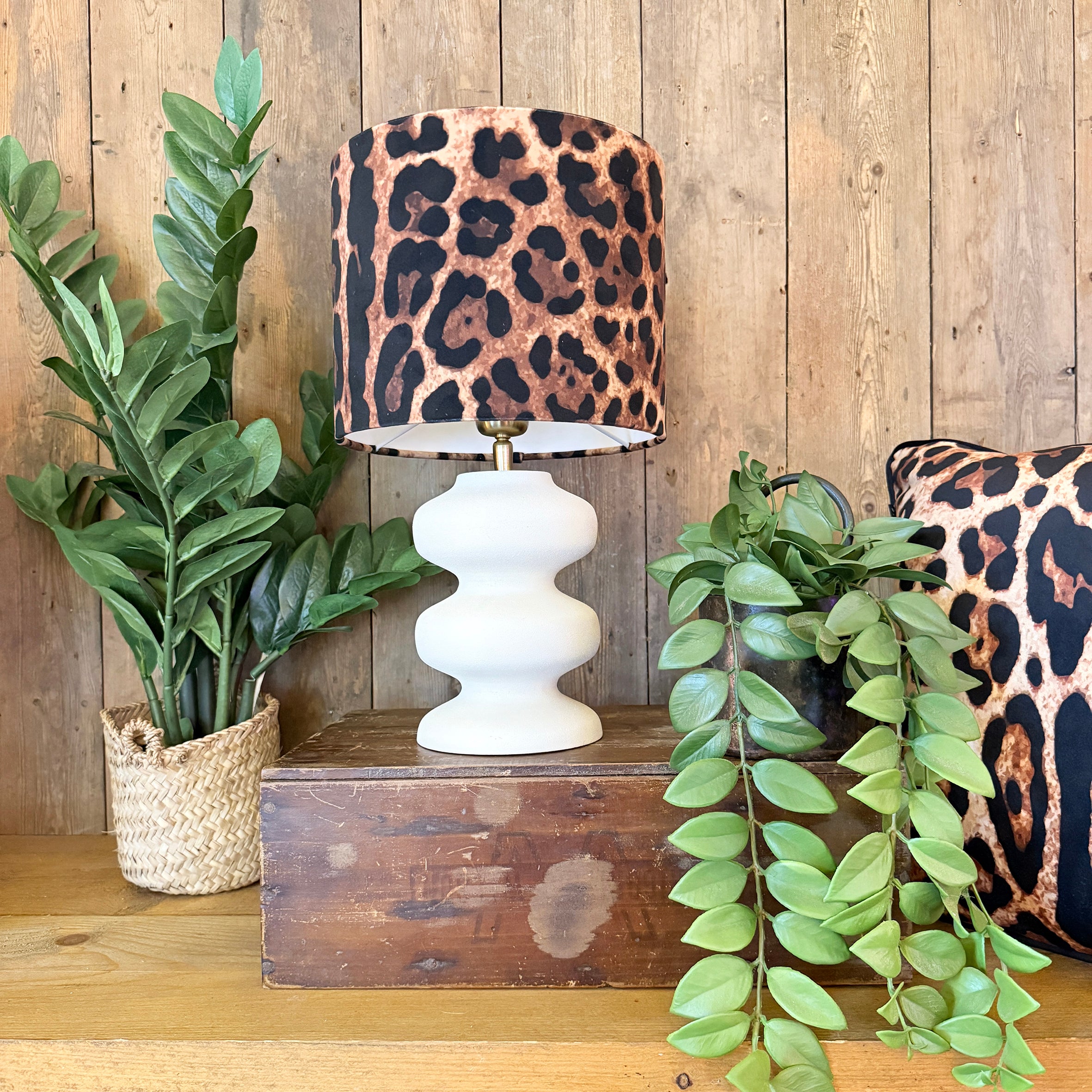 Leopardess Dinky Lampshades