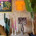 Leopardess Rectangular Lampshades