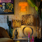 Leopardess Rectangular Lampshades