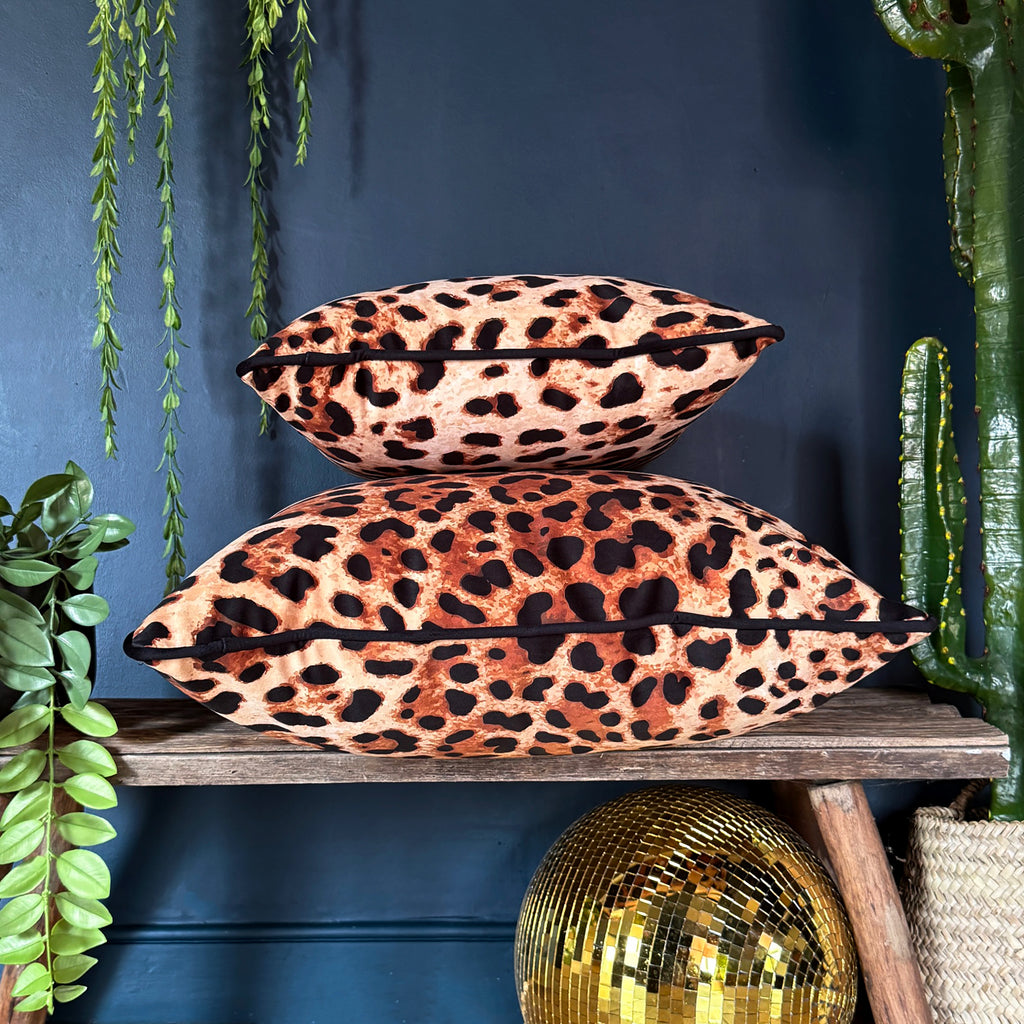 Leopardess Cushions