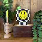 Checkmate Smiley Glow Lamps in Liquorice