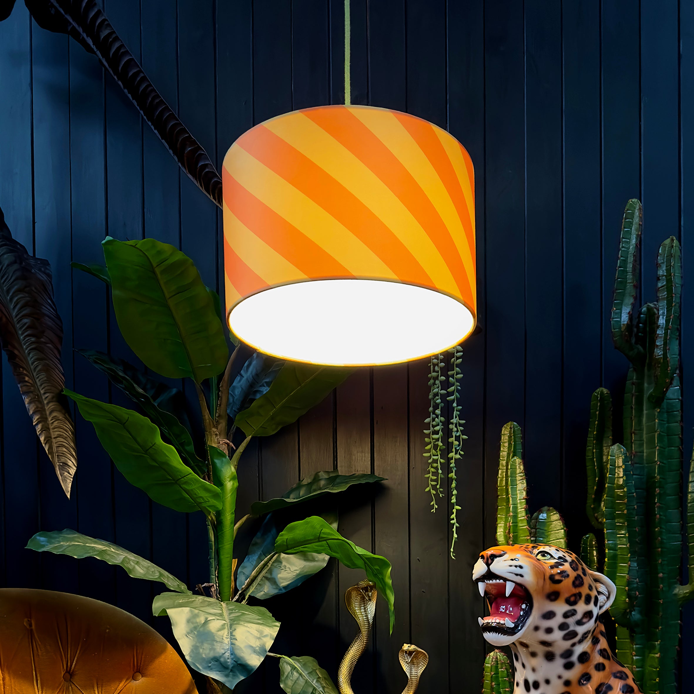 Marmalade Helter Skelter Velvet Lampshades