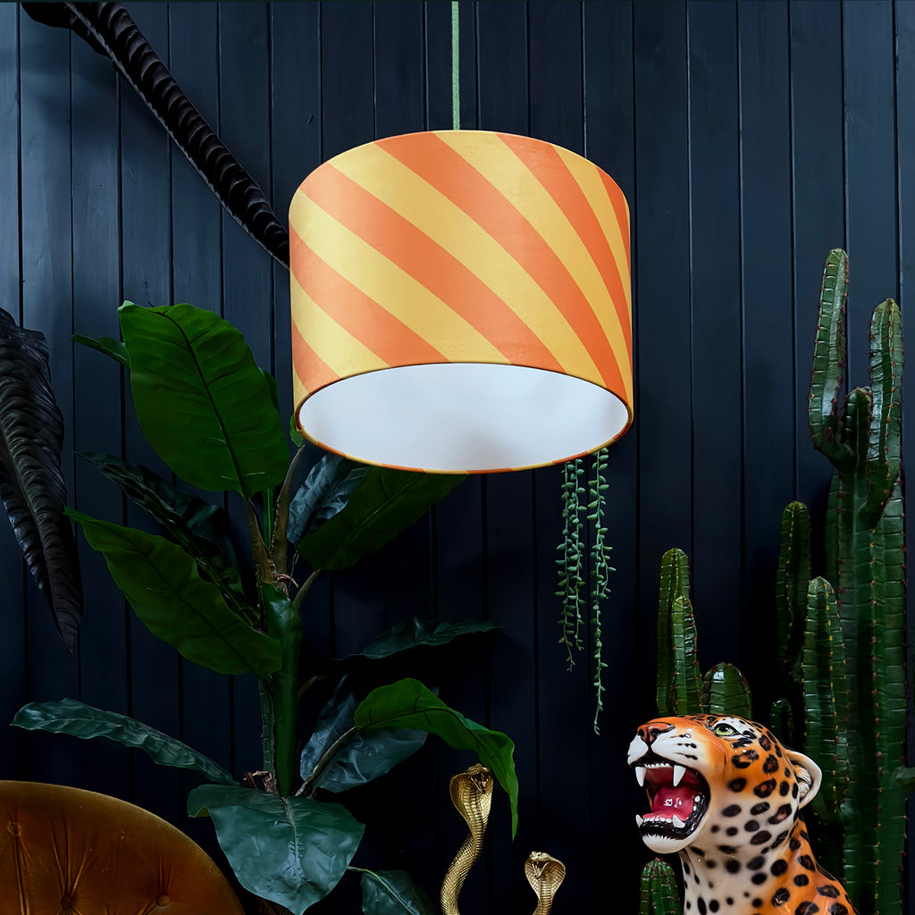 Marmalade Helter Skelter Velvet Lampshades