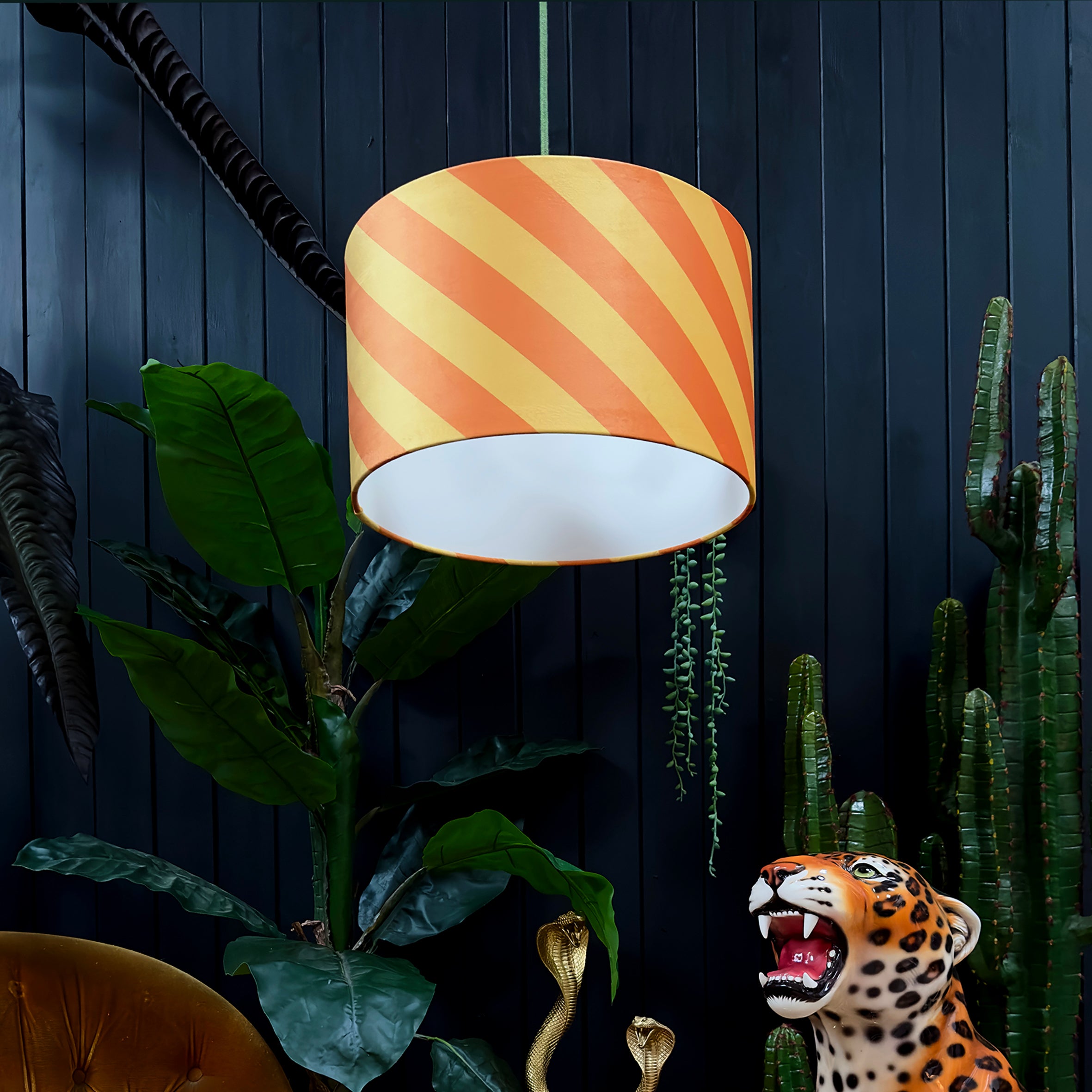 Marmalade Helter Skelter Velvet Lampshades