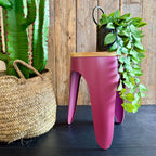 Tripod Stool Damson - Small