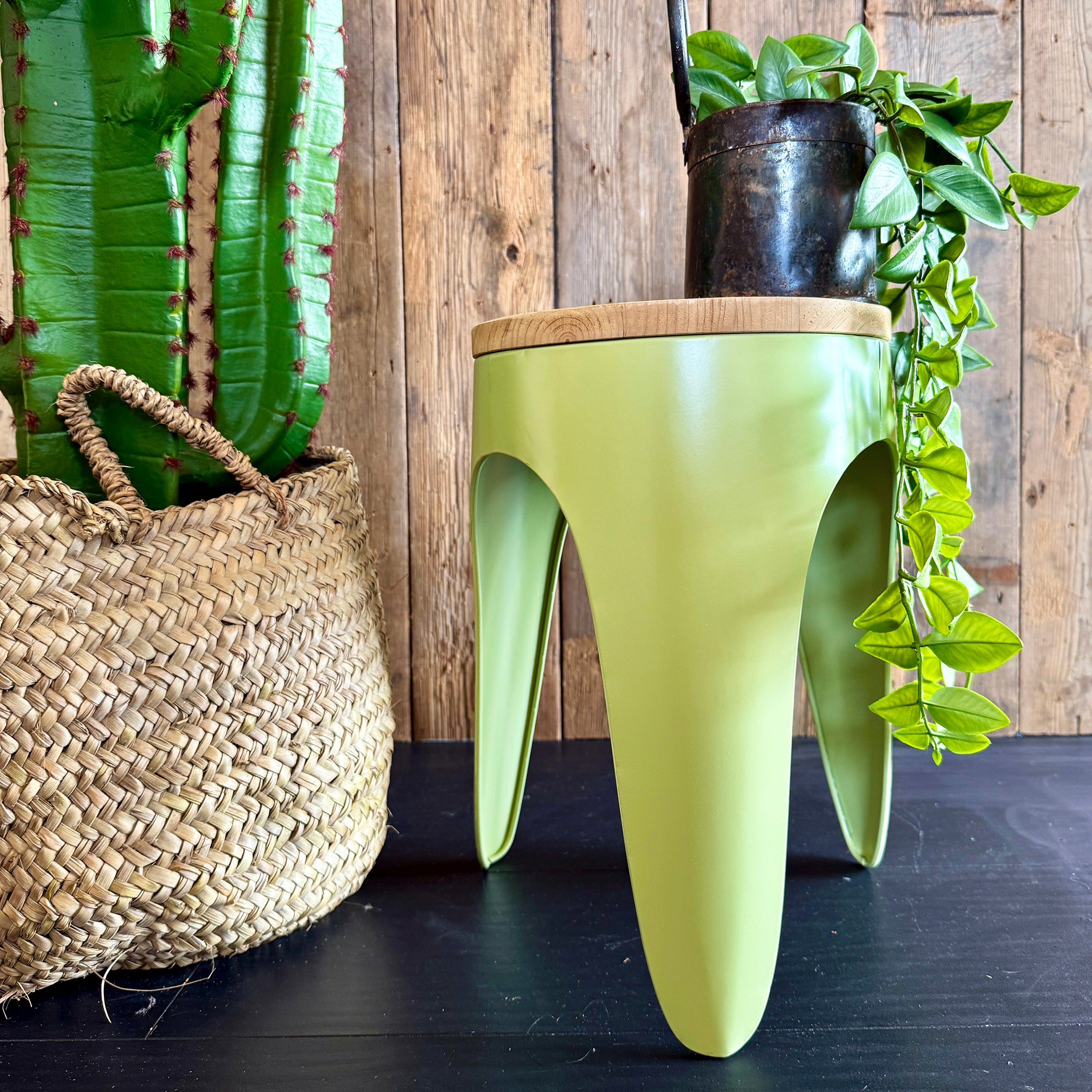 Tripod Stool Matcha Green - Small