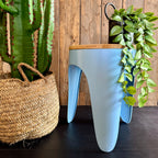 Tripod Stool Sky Blue - Large