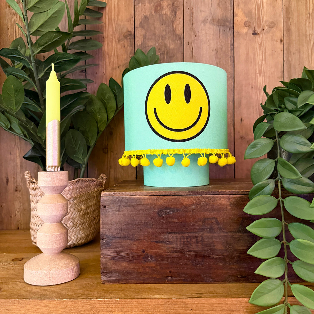Smiley Glow Lamps in Mint