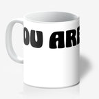 "You are Ace" Playing Cards Mug. Designed by Love Frankie and printed in the UK.