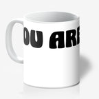 "You are Ace" Playing Cards Mug. Designed by Love Frankie and printed in the UK.