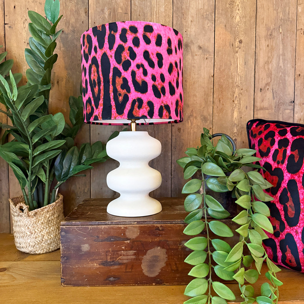 Neon Leopard Dinky Lampshades