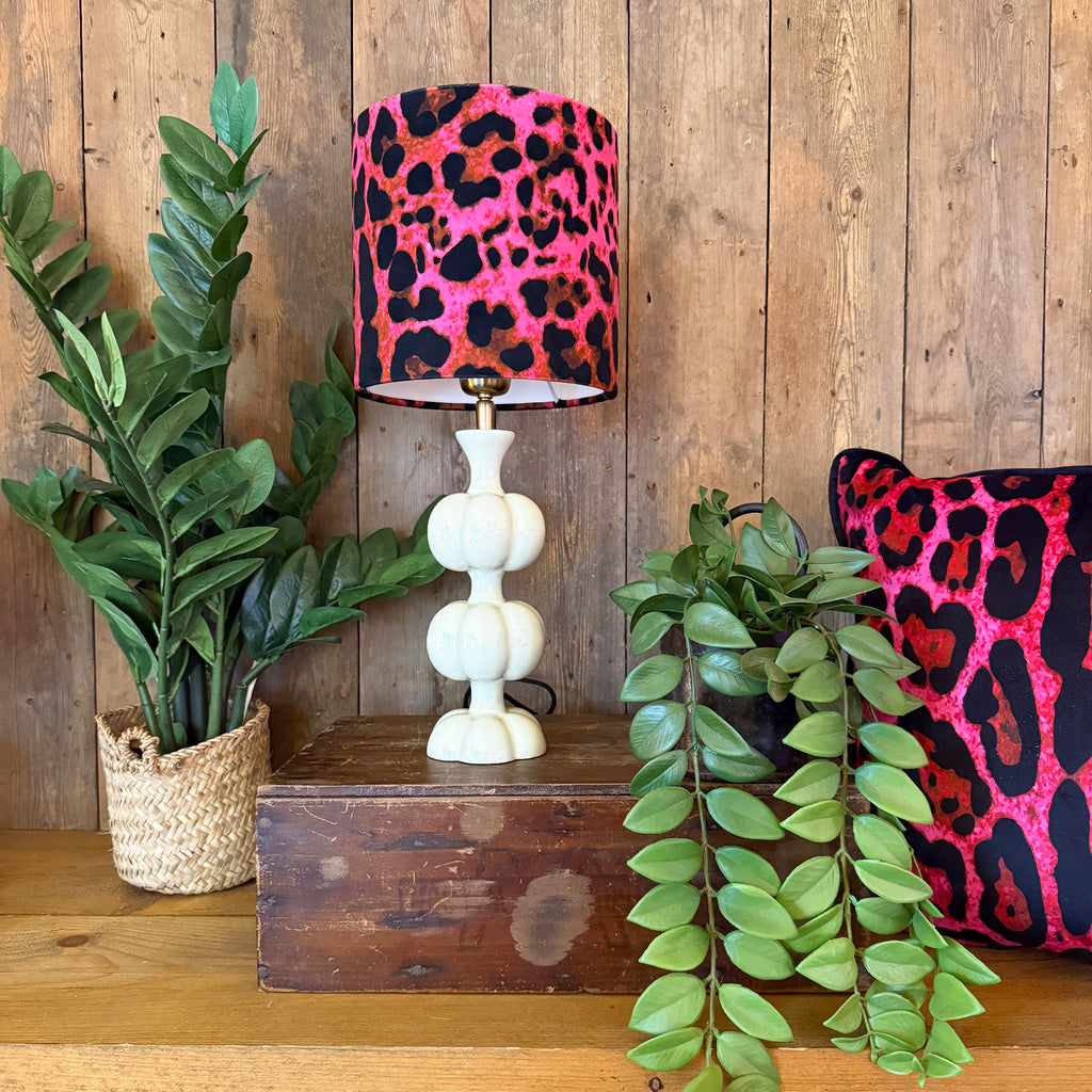 Neon Leopard Dinky Lampshades