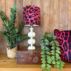 Neon Leopard Dinky Lampshades